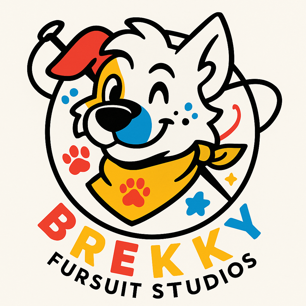 Brekky Fursuit Studio logo
